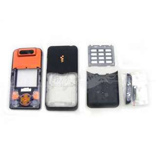 NEW Black cover Housing FOR Sony Ericsson W580i + tool  