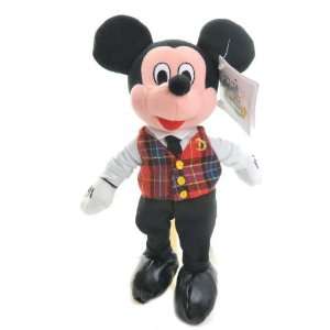  Disneyland Mickey Tour Guide mini bean bag retired [Toy 