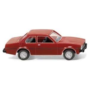  Wiking 00800229 Opel Ascona B Red Toys & Games
