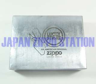 JAPAN 98 LUCKY STRIKE TABLE METAL STAND DISPLAY ZIPPO  