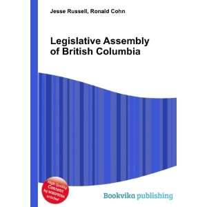  Legislative Assembly of British Columbia Ronald Cohn 