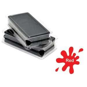  ExcelMark A43 Self Inking Replacement Ink Pads   Red 
