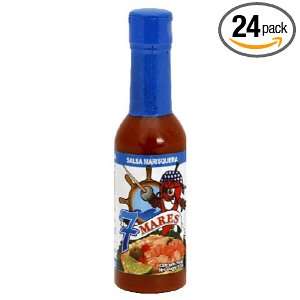 Castillo 7 Mares Sea Food, Hot Sauce, 5 Ounce Bottles (Pack of 24 