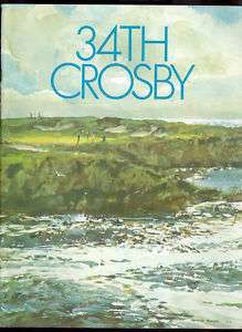 1975 34th Bing Crosby Golf Tournament Champion Program  