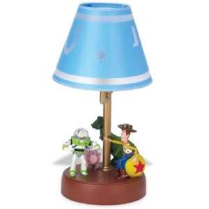 TOY STORY KIDS Lamp Animated Characters Woody/Buzz NEW  