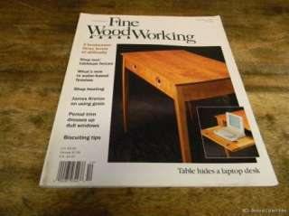Fine Woodworking No. 133 Dec 1998 Hidden Laptop Desk  