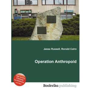  Operation Anthropoid Ronald Cohn Jesse Russell Books