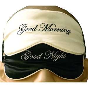   Blindfold / Sleep Mask   (Good Morning / Good Night) 