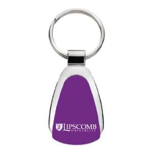  Lipscomb University   Teardrop Keychain   Purple Sports 