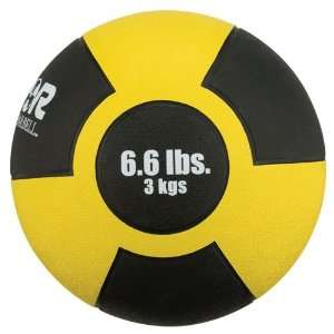    Reactor 3 kg Rubber Medicine Ball   Yellow