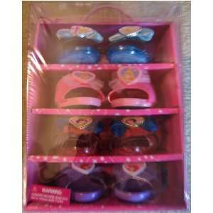 Disney Princess Glamour Shoe Case   Play Shoes 4 Pk   Cinderella 