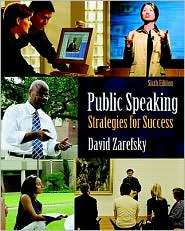   for Success, (0205638325), David Zarefsky, Textbooks   