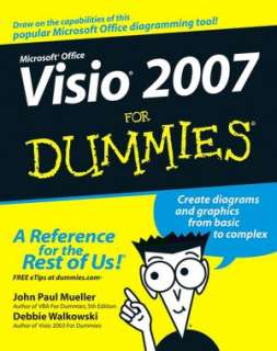 visio 2007 for dummies debbie walkowski paperback $ 14 73