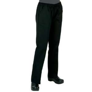  Chef Works Womens Black Chef Pants, Large Kitchen 