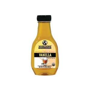 Wholesome Sweetners Organic Vanilla Flavored Blue Agave (6x11.75oz 