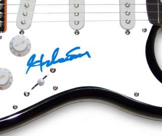    WOLF Autographed Signed FENDER SQUIER Guitar BLUES LEGEND  