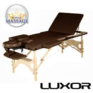 Luxor Elite Professional Oversized Portable Folding Massage Table w 