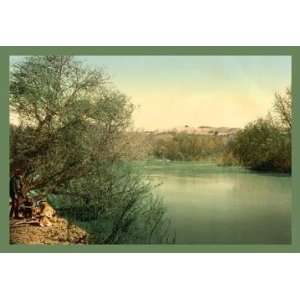   Place of Baptism on the River Jordan 20x30 poster