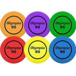  95G Olympia Flying Discs   Set Of 6