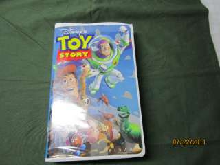 Toy Story VHS 1996 Disney Production John Lasseter Woody Buzz Pixar 