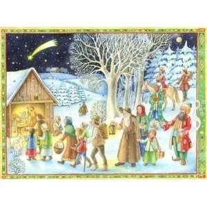  Village Nativity German Advent Calendar