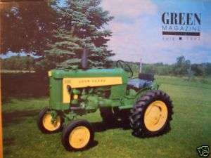 John Deere Model 40 Tractor Green magazine Two Cylinder  