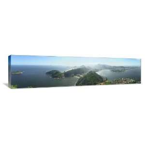  Rio de Janeiro Panoramic   Gallery Wrapped Canvas   Museum 