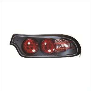  IPCW Black Led Tail Lights (1 Pair) 92 95 Mazda RX 7 Automotive