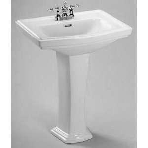  Toto Clayton LT780.8 11 27 x 19 5/8 8 Pedestal Lavatory 