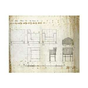  Charles Rennie Mackintosh   Designs For An Upholstered 