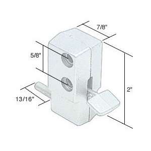  CRL White Step On Patio Door Lock by CR Laurence