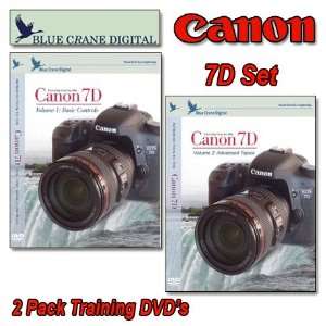   Canon 7D DVD 2 Pack Volumes 1 & 2 Training Guide
