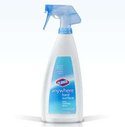Clorox Anywhere Hard Surface Daily Sanitizing Spray 22 Oz (Pack of 2 
