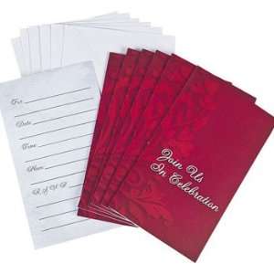  Red On Red Invitations   Invitations & Stationery & Invitations 