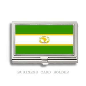 African Union Flag Business Card Holder Case