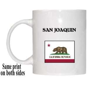  US State Flag   SAN JOAQUIN, California (CA) Mug 