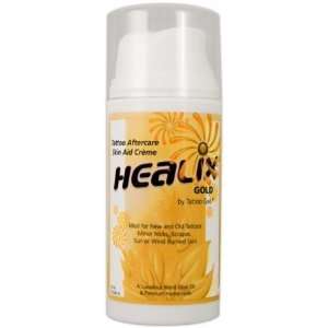  Healix Gold Tattoo Aftercare First Aid Creme 3.5 oz 