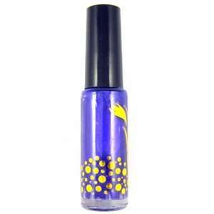  Girls liner for artificial nails / color glitted Purple 