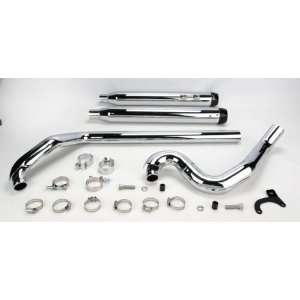 LA Choppers Tru Power Dual Exhaust System with 3.5in Mufflers with 