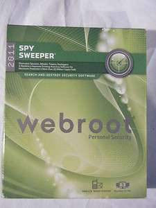 Webroot Spy Sweeper 3 User  