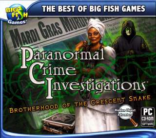 Brand New Computer PC Video Game PARANORMAL CRIME INVESTIGATIONS 