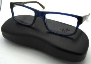 NEW AUTHENTIC RAYBAN RB 5245 BLUE 5056 RX ABLE EYEWEAR FRAME 52mm 