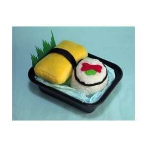 Piece Inside Out Roll & Tamago Sushi Dog Toy  Kitchen 