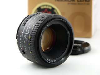 NIKON Nikkor 50mm F/1.8 AF Prime Lens (1.8 Autofocus) for D300,D90 