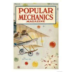  Popular Mechanics, March 1918 Giclee Poster Print, 18x24 