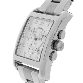   style mk 5435 polished stainless steel case about 36x40mm