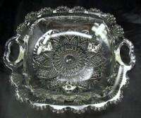 Gibson Jewelite Footed Serving Dish Indonesia 10 1/2  