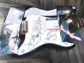 RARE ALICE IN CHAINS WHOLE BAND SIGN GUITAR X4 PSA DNA  