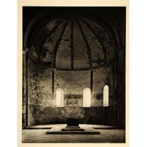  1927 Apse Church Montmajour Abbey France Hurlimann 