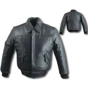  Mens HL 213 Dark Brown Leather Motorcycle Jacket Sz 2XL 